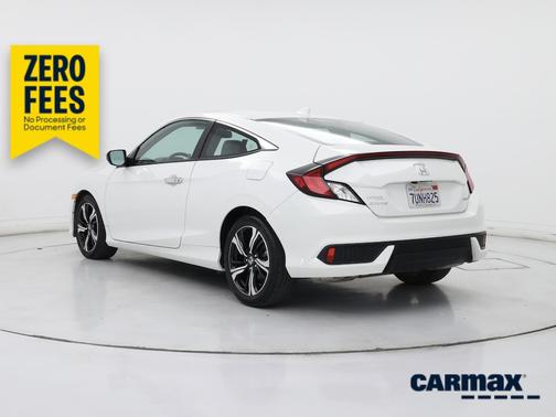White 2016 Honda Civic Touring
