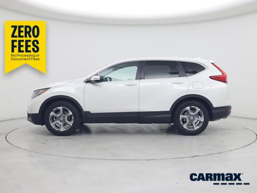 White 2019 Honda CR-V EX