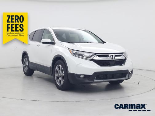 White 2019 Honda CR-V EX