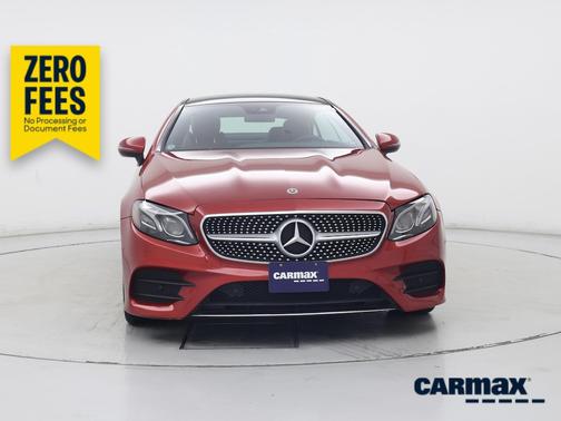 Red 2018 Mercedes-Benz E-Class