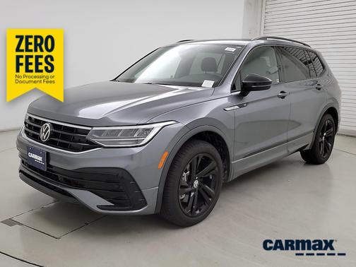 Gray 2023 Volkswagen Tiguan SE R-Line Black