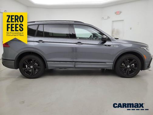 Gray 2023 Volkswagen Tiguan SE R-Line Black
