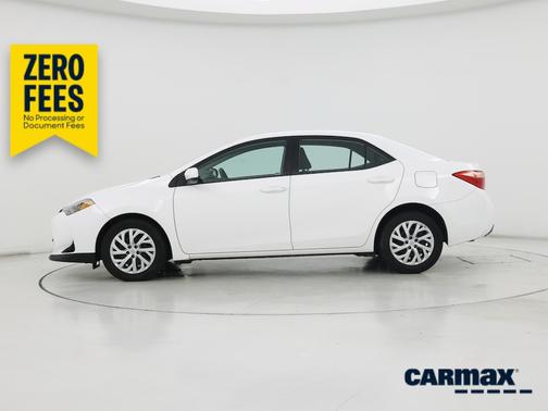 White 2019 Toyota Corolla LE
