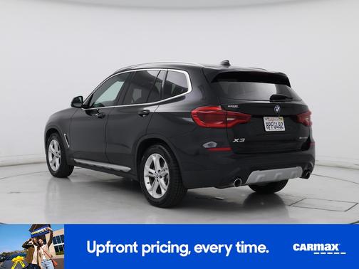 Black 2020 BMW X3 sDrive30i