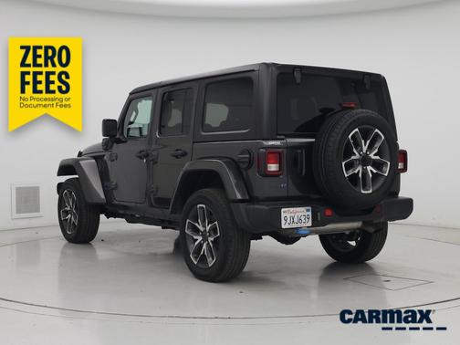 Gray 2024 Jeep Wrangler 4xe Sport S