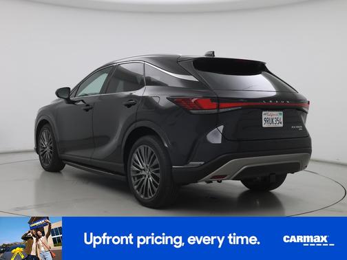 Black 2025 Lexus RX 350h Luxury