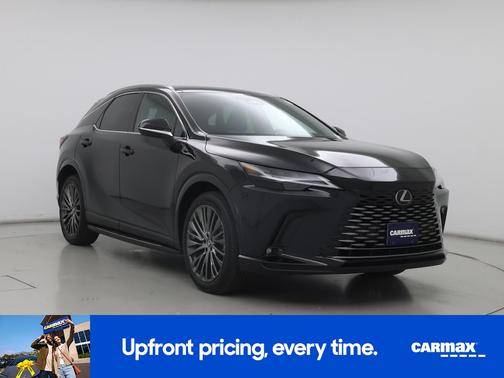 Black 2025 Lexus RX 350h Luxury