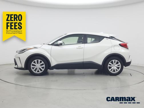 White 2021 Toyota C-HR LE