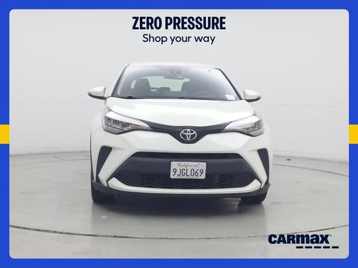 White 2021 Toyota C-HR LE