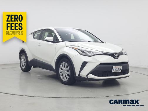 White 2021 Toyota C-HR LE