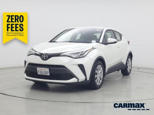 White 2021 Toyota C-HR LE