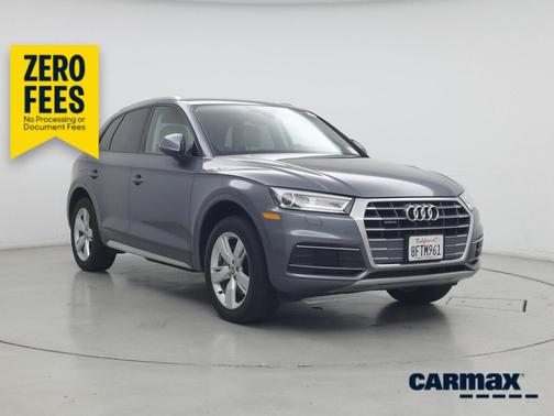 Gray 2018 Audi Q5 Premium