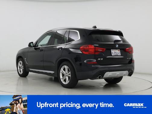 Black 2019 BMW X3 sDrive30i