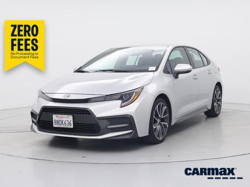 Silver 2020 Toyota Corolla SE