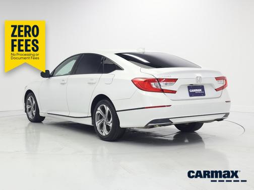 White 2019 Honda Accord EX