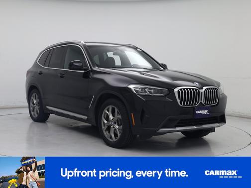 Black 2022 BMW X3 XDrive30i