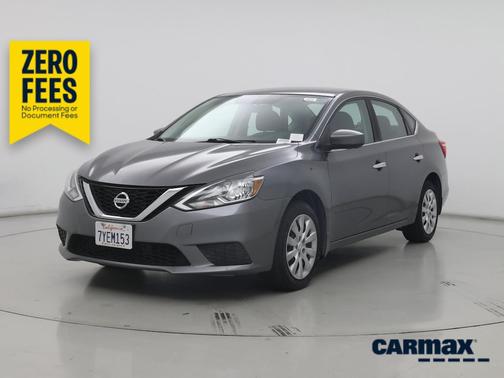 Gray 2017 Nissan Sentra SV