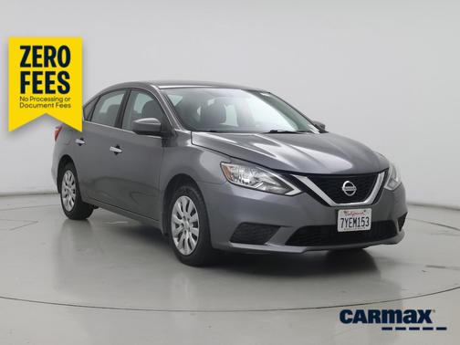 Gray 2017 Nissan Sentra SV