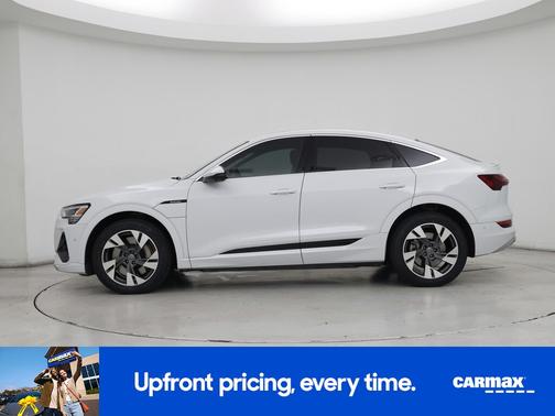 White 2021 Audi e-tron Sportback Prestige