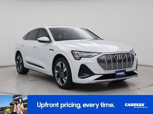 White 2021 Audi e-tron Sportback Prestige