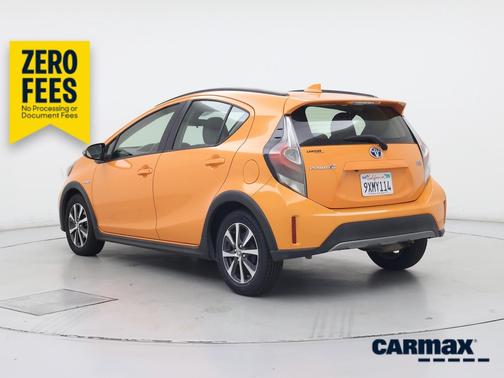 Orange 2018 Toyota Prius c Two