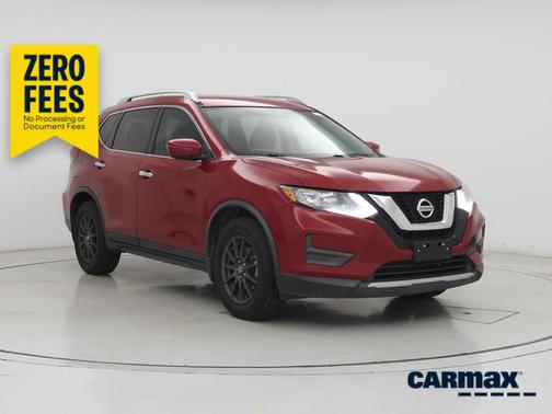 Red 2017 Nissan Rogue S