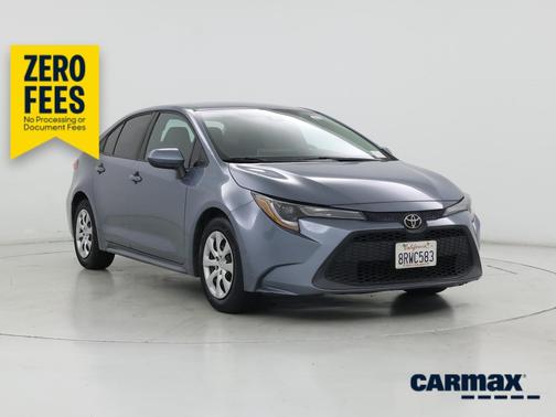 Blue 2020 Toyota Corolla LE