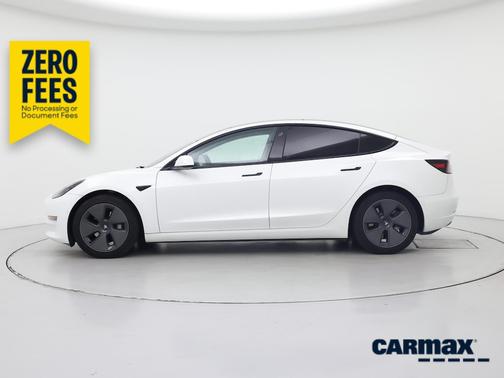 White 2022 Tesla Model 3 Long Range