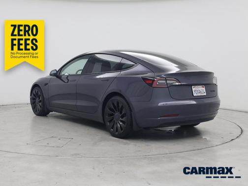 Gray 2023 Tesla Model 3