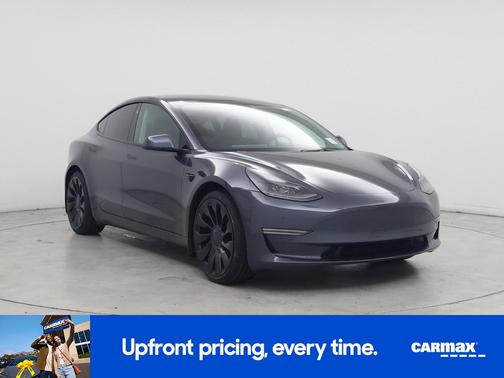 Gray 2023 Tesla Model 3
