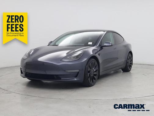 Gray 2023 Tesla Model 3