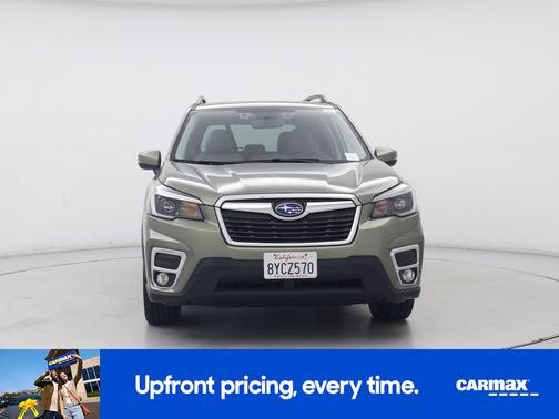 Green 2021 Subaru Forester Limited