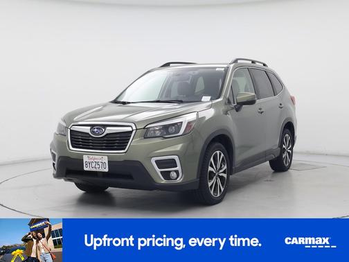 Green 2021 Subaru Forester Limited