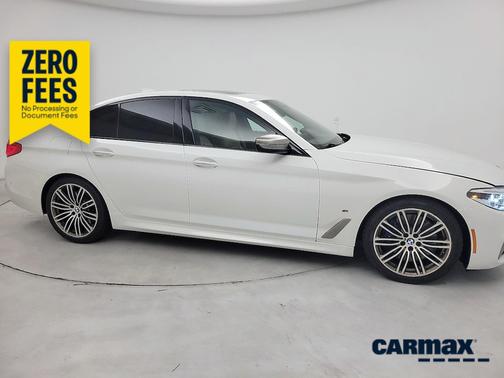 White 2018 BMW M550 I xDrive