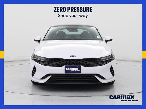 White 2021 Kia K5 EX