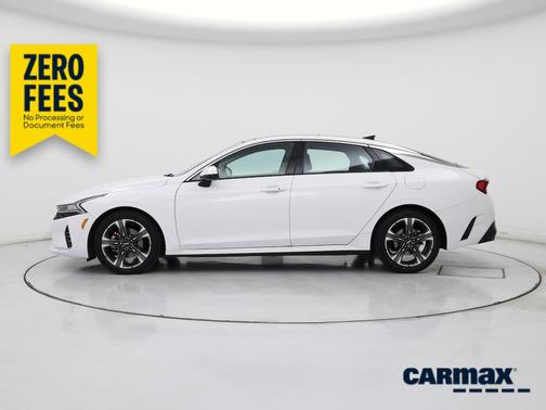White 2021 Kia K5 EX
