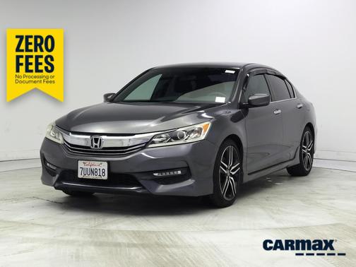 Gray 2017 Honda Accord Sport