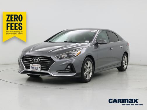 Gray 2018 Hyundai SONATA Limited