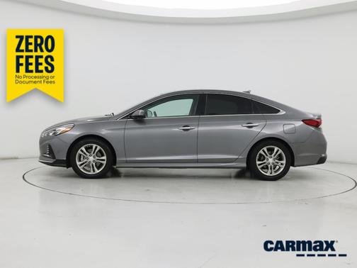 Gray 2018 Hyundai SONATA Limited