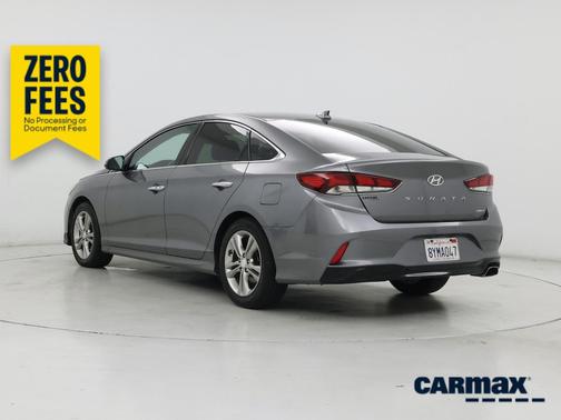 Gray 2018 Hyundai SONATA Limited