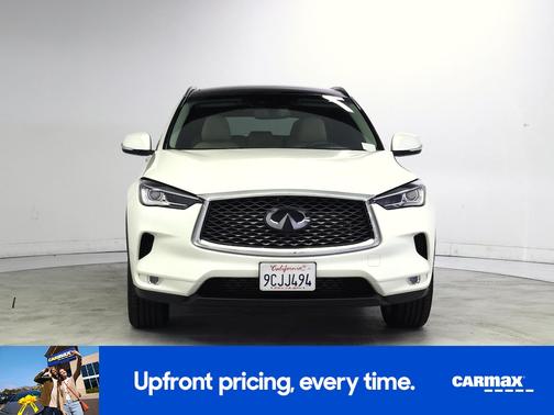 White 2022 INFINITI QX50 Luxe