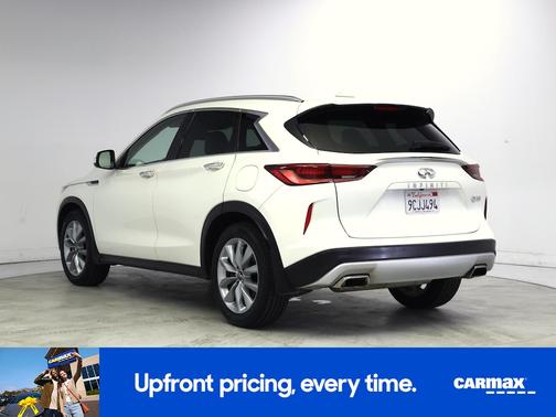 White 2022 INFINITI QX50 Luxe