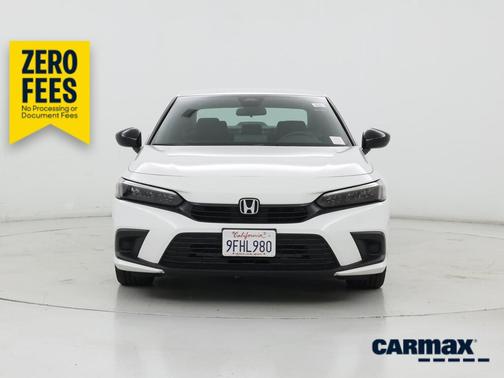 White 2023 Honda Civic Sport