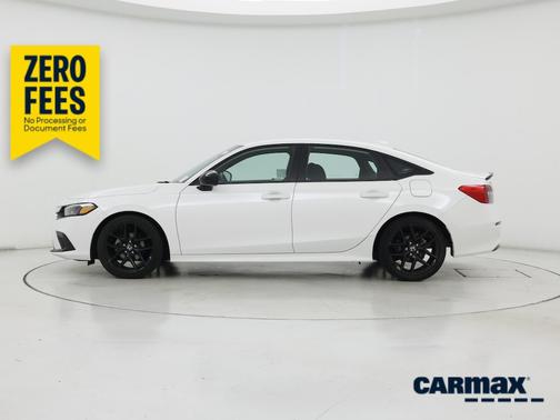 White 2023 Honda Civic Sport