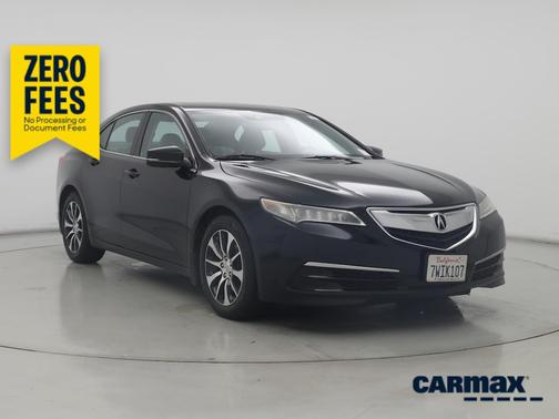 Black 2016 Acura TLX