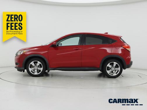 Red 2017 Honda HR-V EX