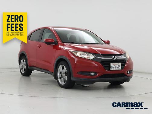 Red 2017 Honda HR-V EX