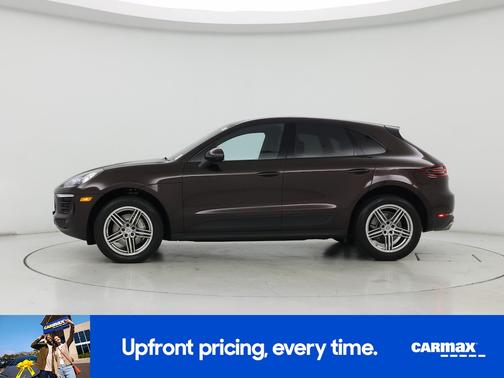 Burgundy 2017 Porsche Macan S