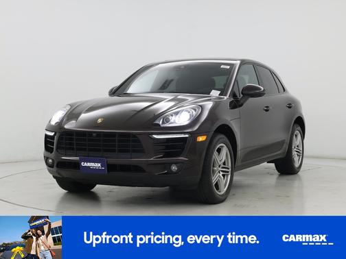 Burgundy 2017 Porsche Macan S