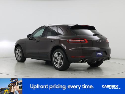 Burgundy 2017 Porsche Macan S
